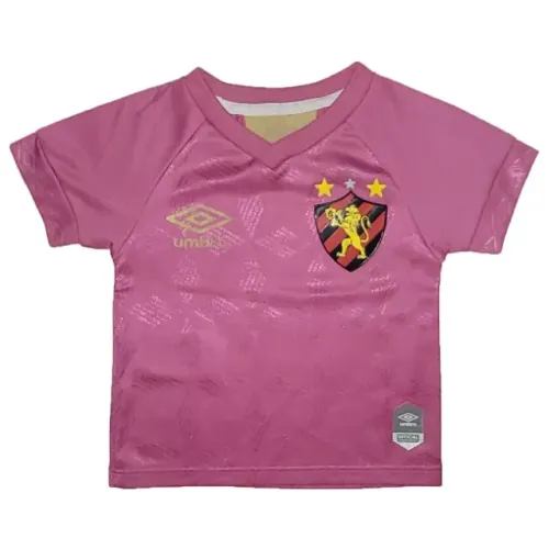 Camisa Oficial Sport Recife Umbro Outubro Rosa (PP - veste até 1 ano)