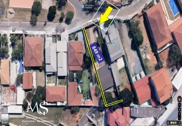 Lote em condomínio 849 m2 - rua06 Vicente Pires-DF