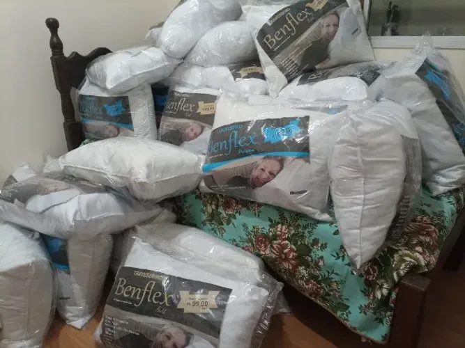 Vendo Travesseiros Benflex: antialérgico,antiacaro e antimofo,na promoção 