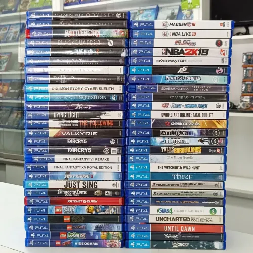 Top games seminovos ps4