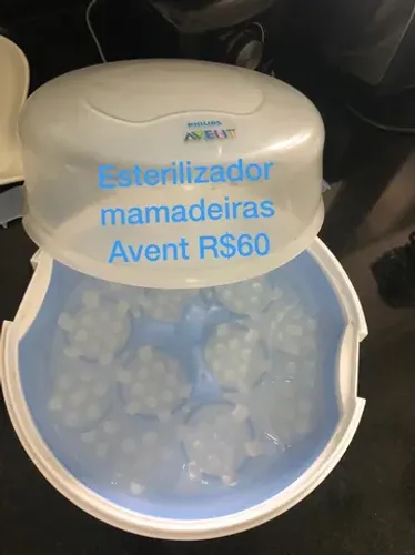 Esterilizador mamadeiras e bicos Avent