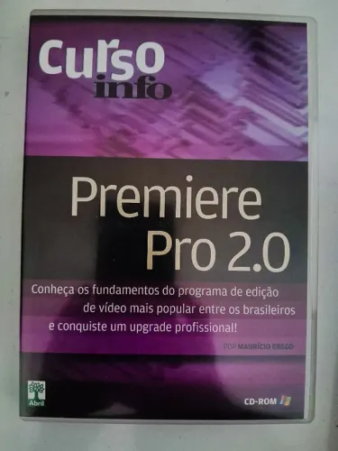 Curso Info Premiere Pro 2.0 em CD