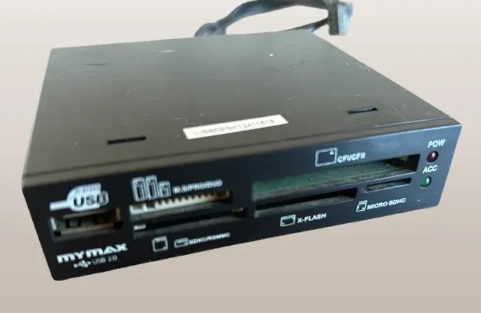 Leitor E Gravador De Cartão Multicard Reader Rw - Mymax