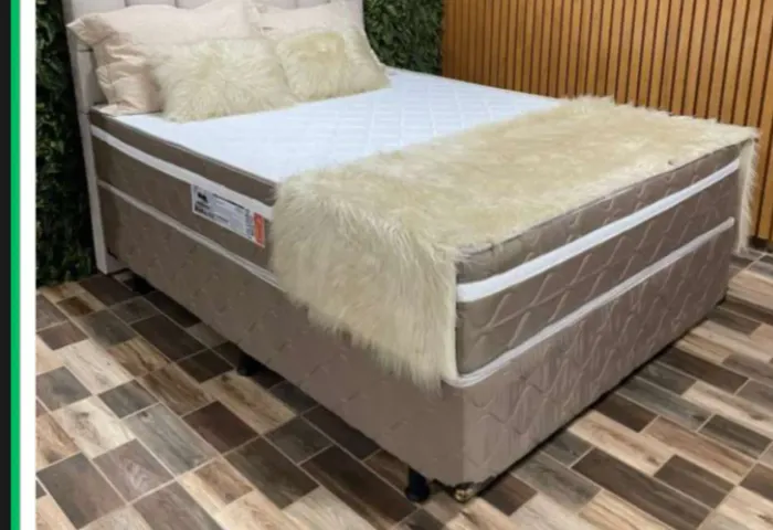 Conjunto box casal espuma d33