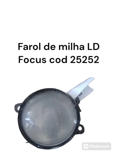 Farol De Milha Lado Direito Ford Focus Cod 25252