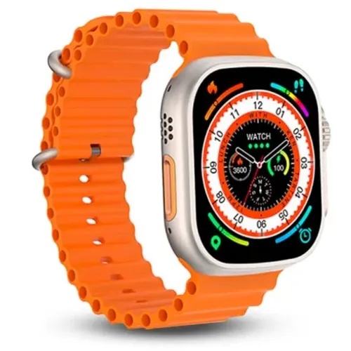 Smartwatch Revenger RG-U9 Watch Ultra 49mm Pulseira Laranja - WZetta