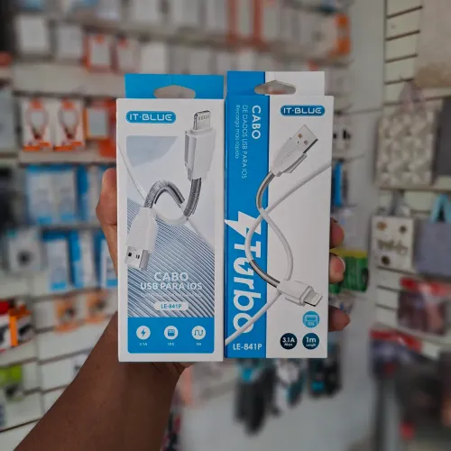 Carregador de iphone cabo USB reforçado - entrega em slz e região