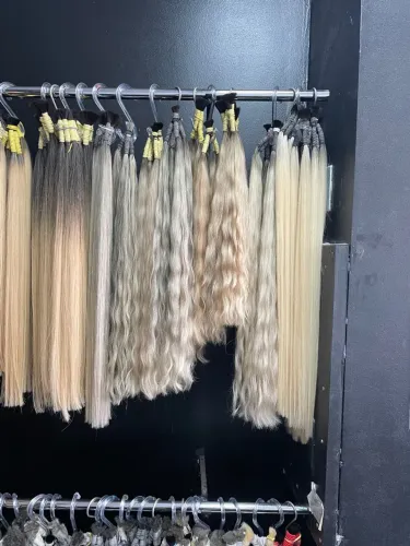 Cabelos ondulados de 65 cm Vietnamita