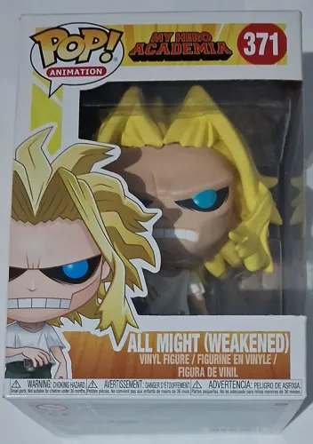Boneco Funko Pop! Animation All Might (Weakened) My Hero Academia #371
