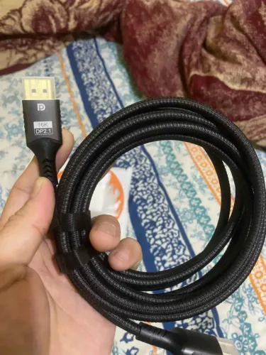 Cabo DisplayPort 2.1 FDBRO 16K 8K 120Hz 4K 240Hz HDR - Áudio e Vídeo Ultra HD