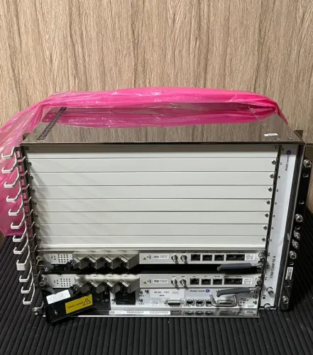 OLT Nokia 7360 Isam FX-8 19" Uplink 10G 2FANT-F Nova Loja!