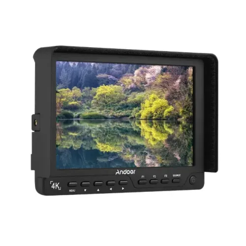 7 "Monitor profissional na câmera: IPS Full HD 1920x1200