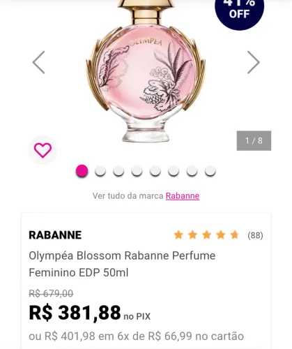 Perfume Olympéa Blossom