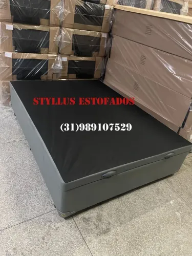 Cama box baú casal