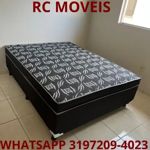 Cama Box Casal OrthoBox + Colchão D33 - Direto da Fábrica