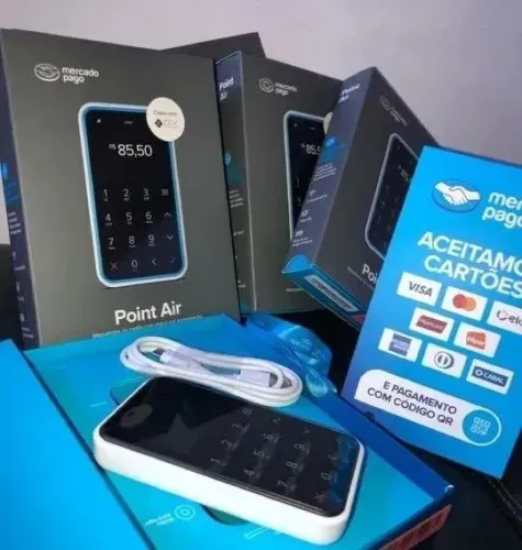 MÁQUINA DE CARTÃO POINT AIR MERCADO PAGO