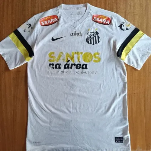 Camisa de Jogo 2013 Santos FC Branca Nike M