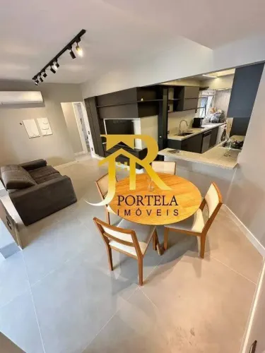 LOCAÇÃO: LINDO APTO MOBILIADO E REFORMADO COM VARANDA GOURMET E AR CONDICIONADO NO PARAÍSO