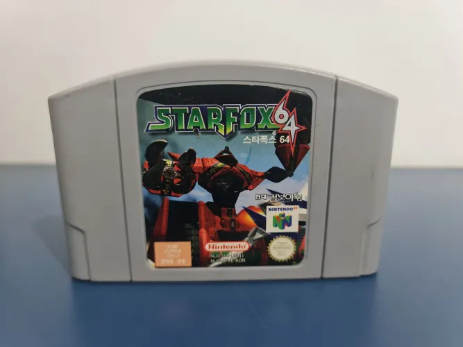 StarFox 64 - Nintendo 64 (Versão Coreana)