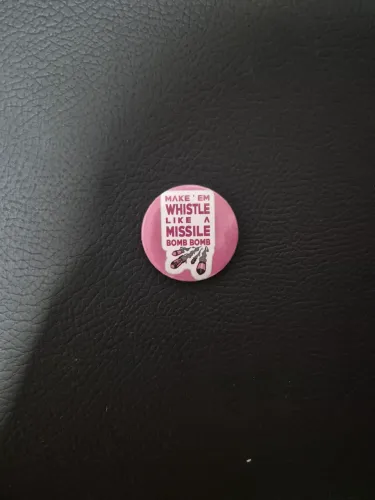 Broche/Botton Blackpink Whistle