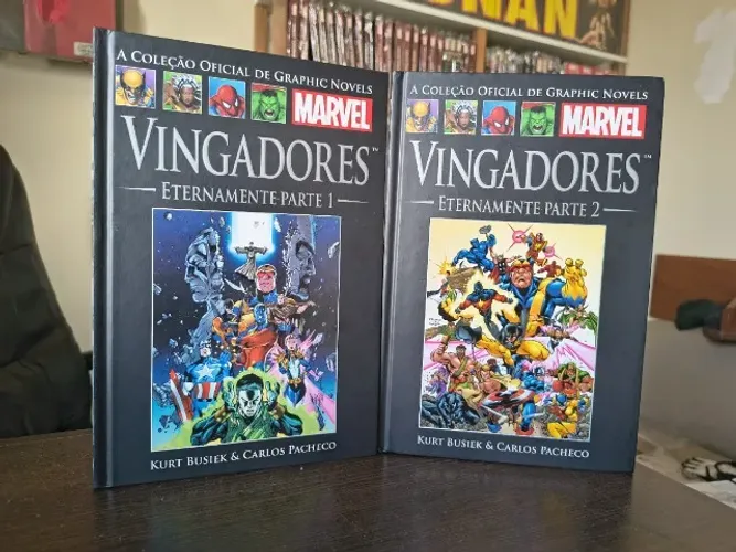 GRAPHIC NOVELS SALVAT: VINGADORES ETERNAMENTE (PARTE 1 E 2)