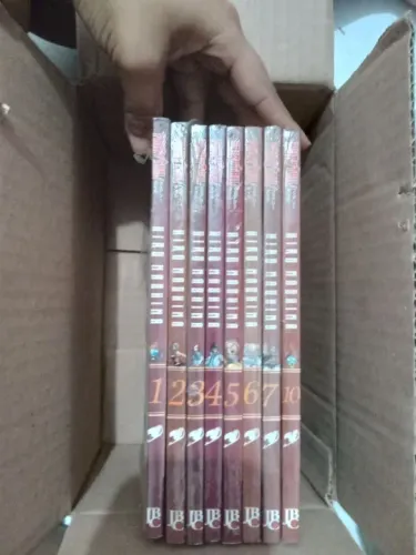 Mangá Fairy Tail  - Volumes 1 a 7 + vol 10