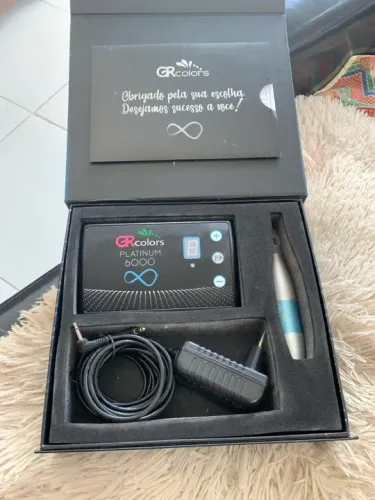 Máquina de micropigmentação GR Colors Platinum 6000