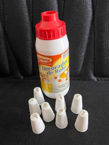 Bisnaga Decoradora de Bolos com 8 Bicos