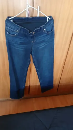 CALÇA JEANS PARA GRAVIDA 