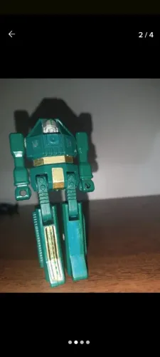 Robô Tanque Tipo Transformers Da Formosa Brinquedos Verde