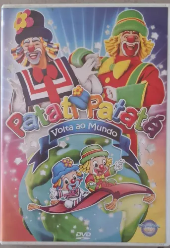 DVD Patati Patatá, 14 músicas. Excelente estado!