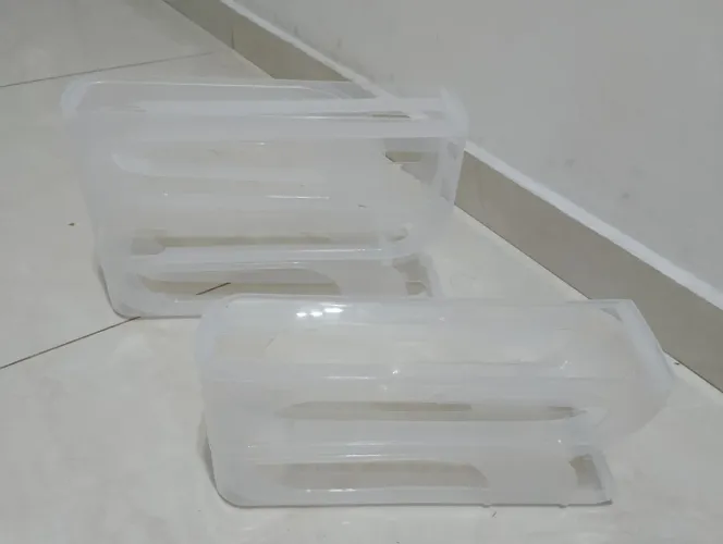  porta ovos deslizante para geladeira
