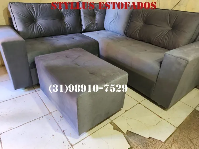 Sofá de canto novo