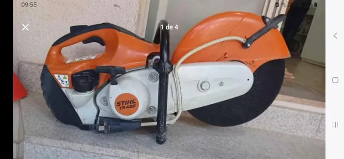 Serra de Corte a Gasolina STIHL TS 420