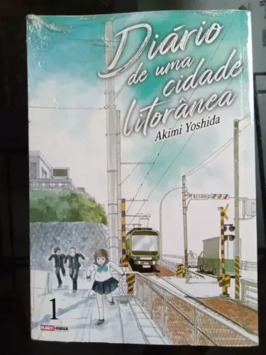 Mangá Diário de uma cidade litorânea - Vol. 1 lacrado panini comics