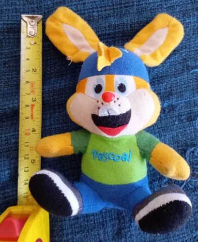 Boneco Promocional Coelho Pascoal Lacta