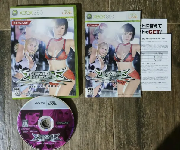 RUMBLE ROSES XX XBOX 360 ORIGINAL JAPONES 