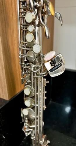 Saxofone Soprano Jupter 749 Taiwan Inteiriço 