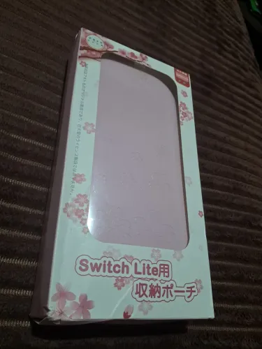 Capa para NINTENDO SWITCH LITE rosa com alça