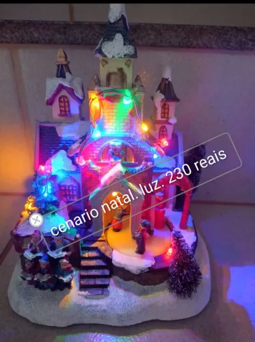 Cenario natal luz