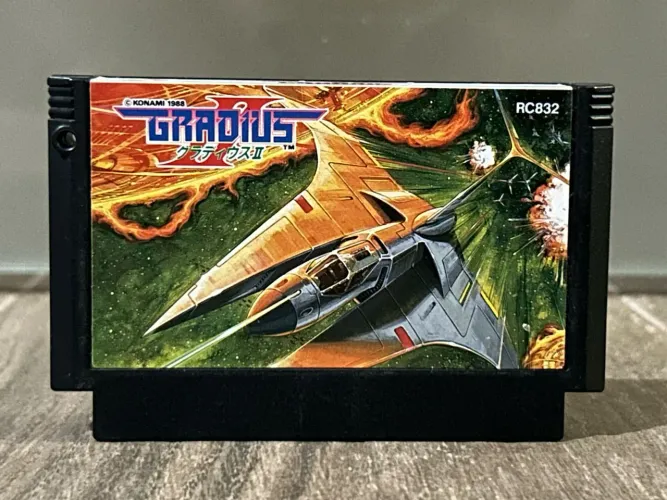 Gradius II - NES FAMICOM ORIGINAL 