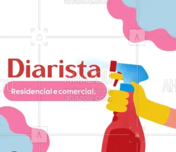 Sou diarista faço faxina 