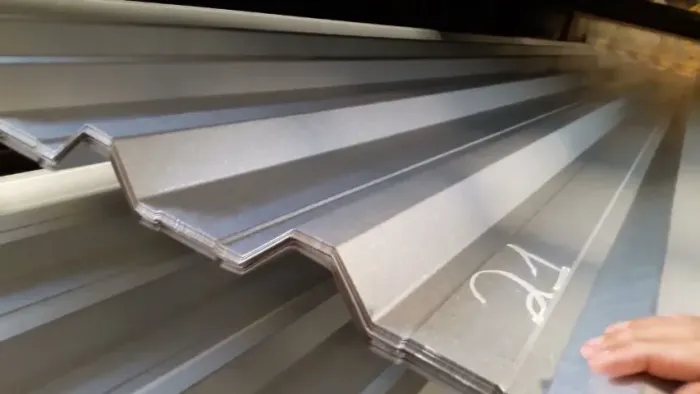 Oferta telha zinco promoção o metro a vista R$38,90