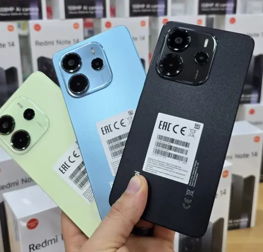 Celular Redmi Note 14 4G 256GB/08GB RAN Novo Entrega Grátis Capa Película 