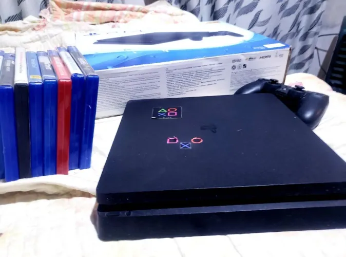  Ps4 slin 1tb (troco em jbl boombox 3 wifi com volta minha)