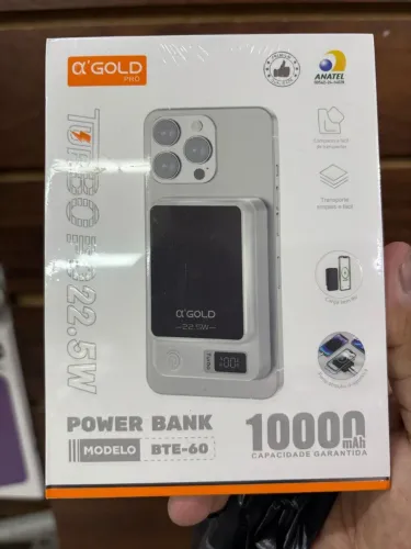Power Bank 1000mAh + capa clear magsafe
