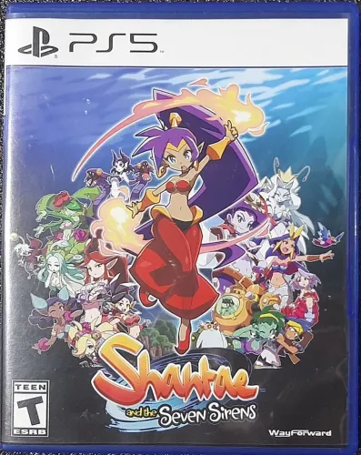 Shantae and the seven sirens ps5 semi-novo