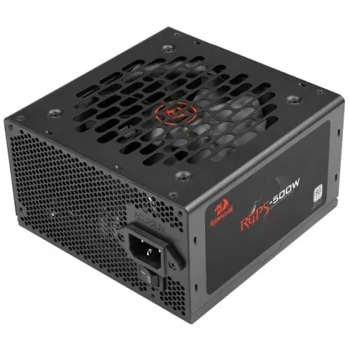 Fonte ATX 500W Redragon GC-PS021 PFC Ativo 80+ White, Cabo Flat - WZetta