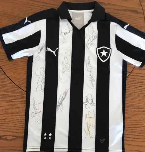Camisa Botafogo Autografada Puma - Colecionador!