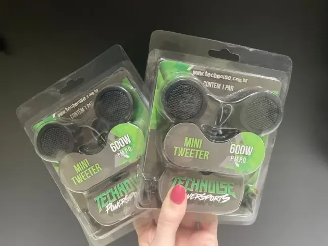 Mini Tweet Automotivo para painel, coluna, portas, tampão, caixas bob par 80w